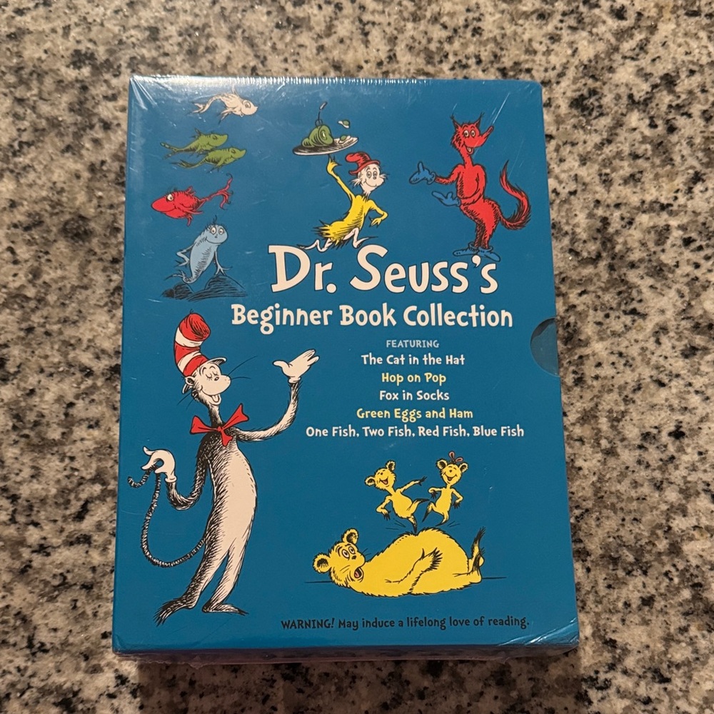 Dr. Seuss's Beginner Book Collection - Blue and Red